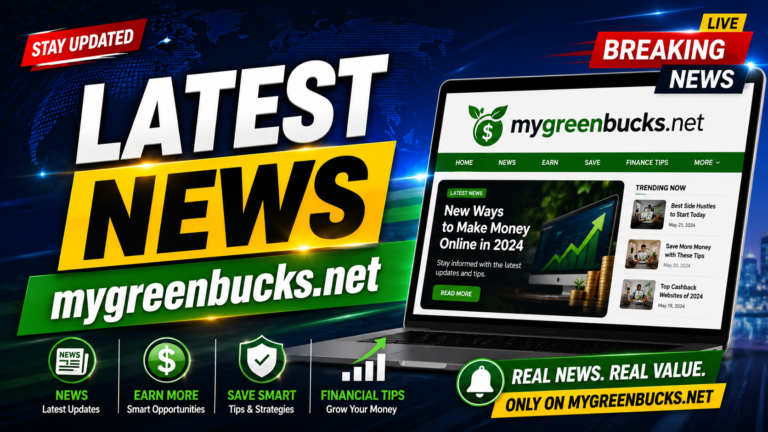 latest news mygreenbucks.net