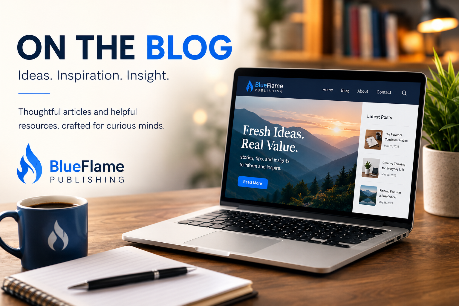 On The Blog Blueflamepublishing